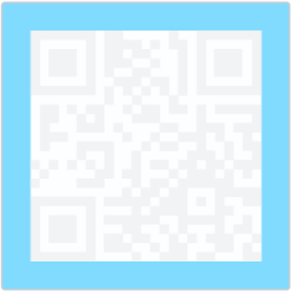 As margens brancas são importantes para que o software de escaneamento possa distinguir o QR Code do seu entorno.