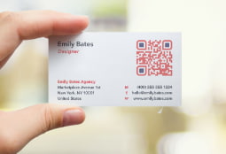 Creative QR Code ideas on business cards