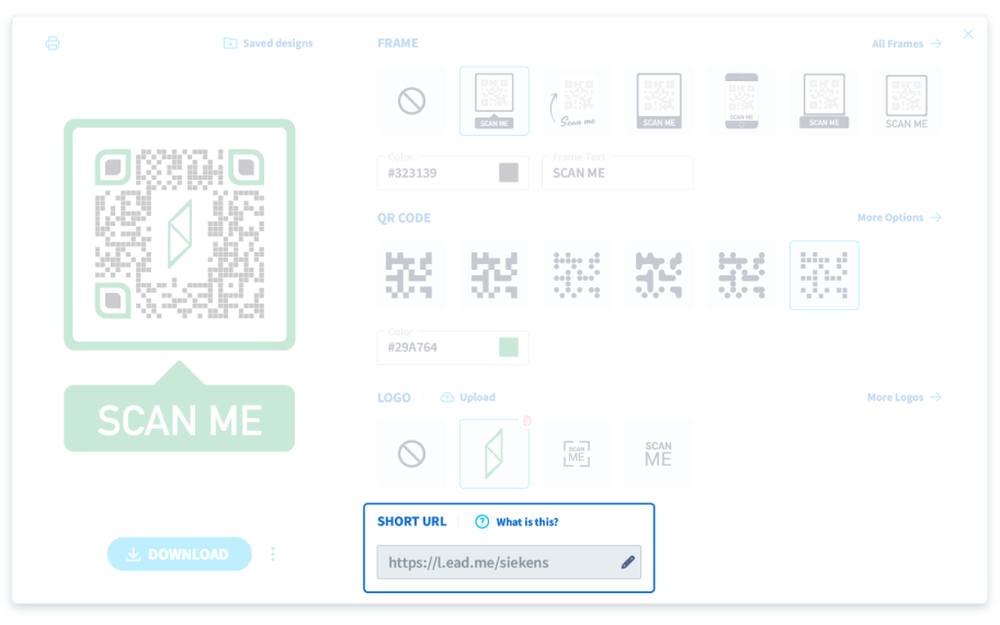 Rápido e fácil: use links curtos com um QR Code URL Dinâmico