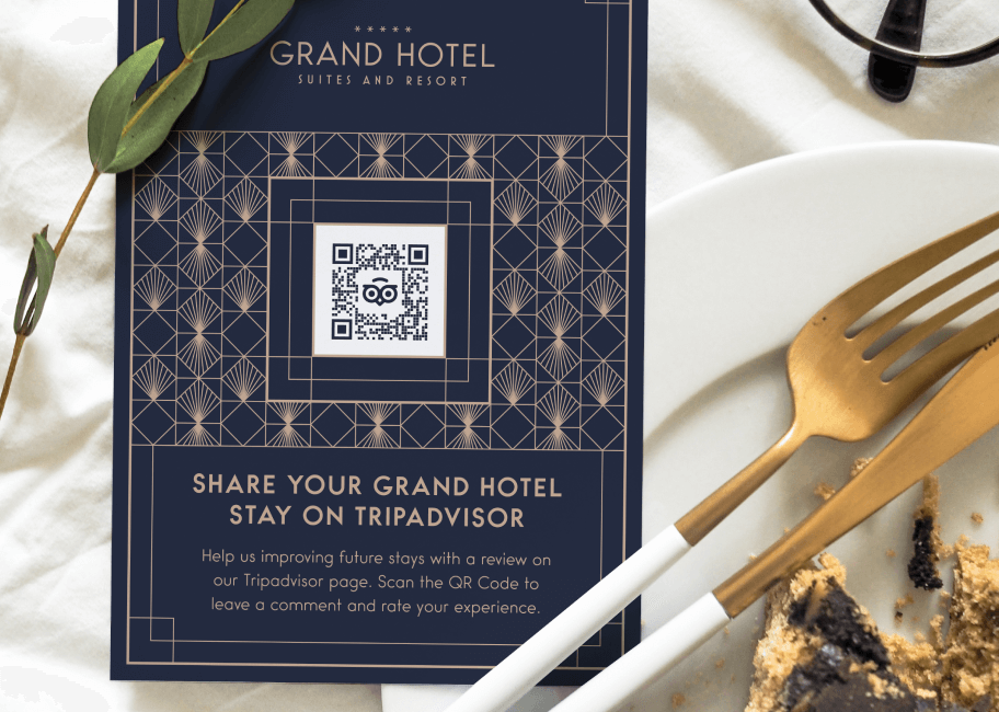 QR Code TripAdvisor para hotéis e resorts