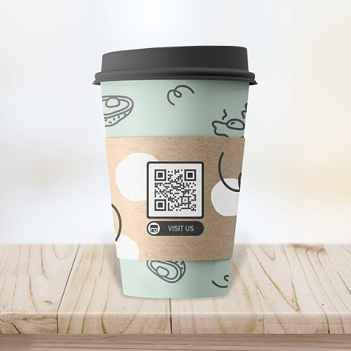 QR Code que mostra informações sobre uma lanchonete